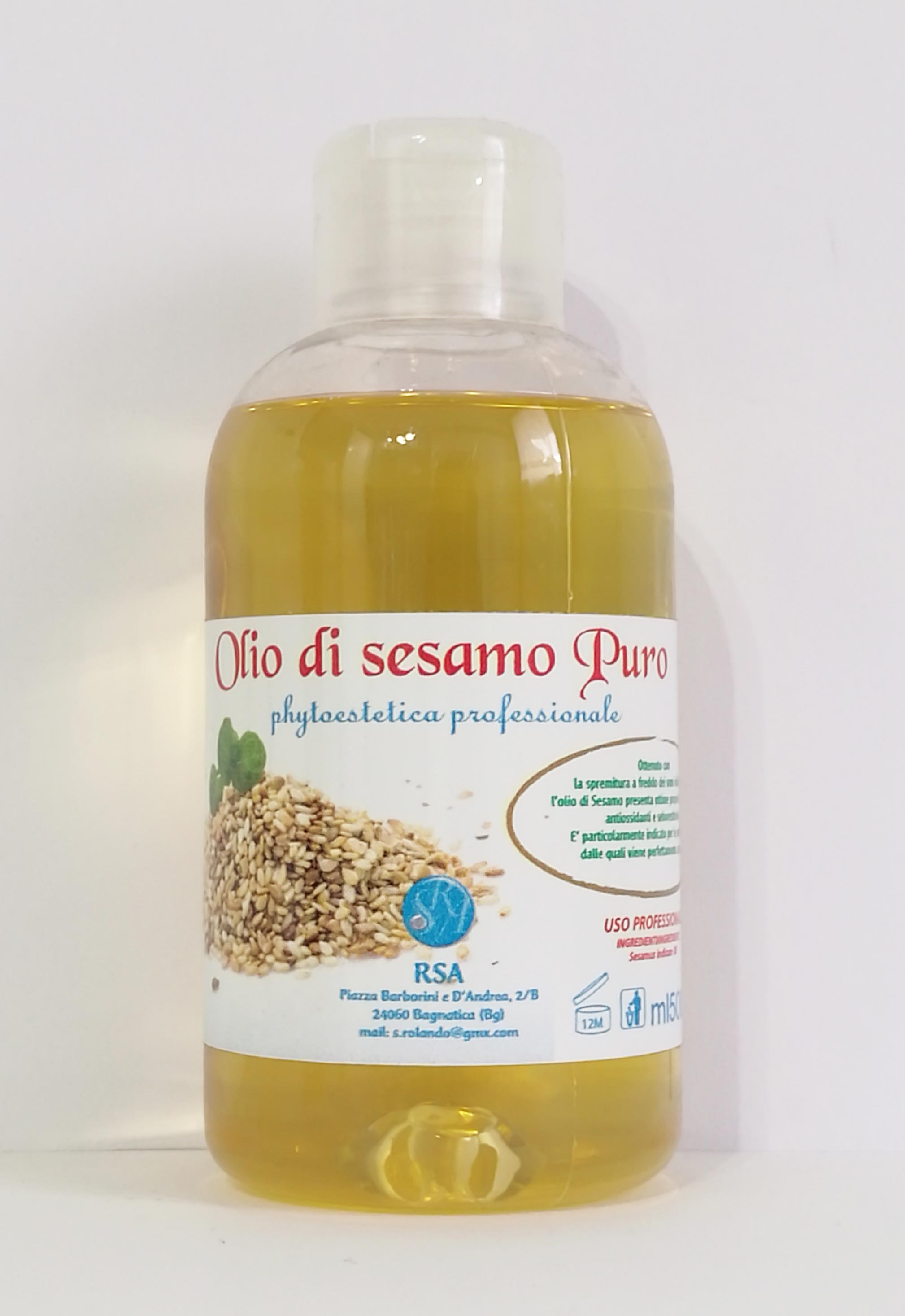 Olio di sesamo puro